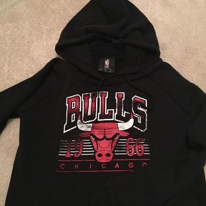 Chicago Bulls Cropped Hoodie